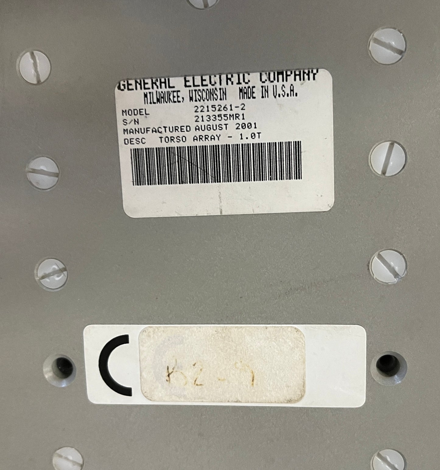TORSO ARRAY COIL