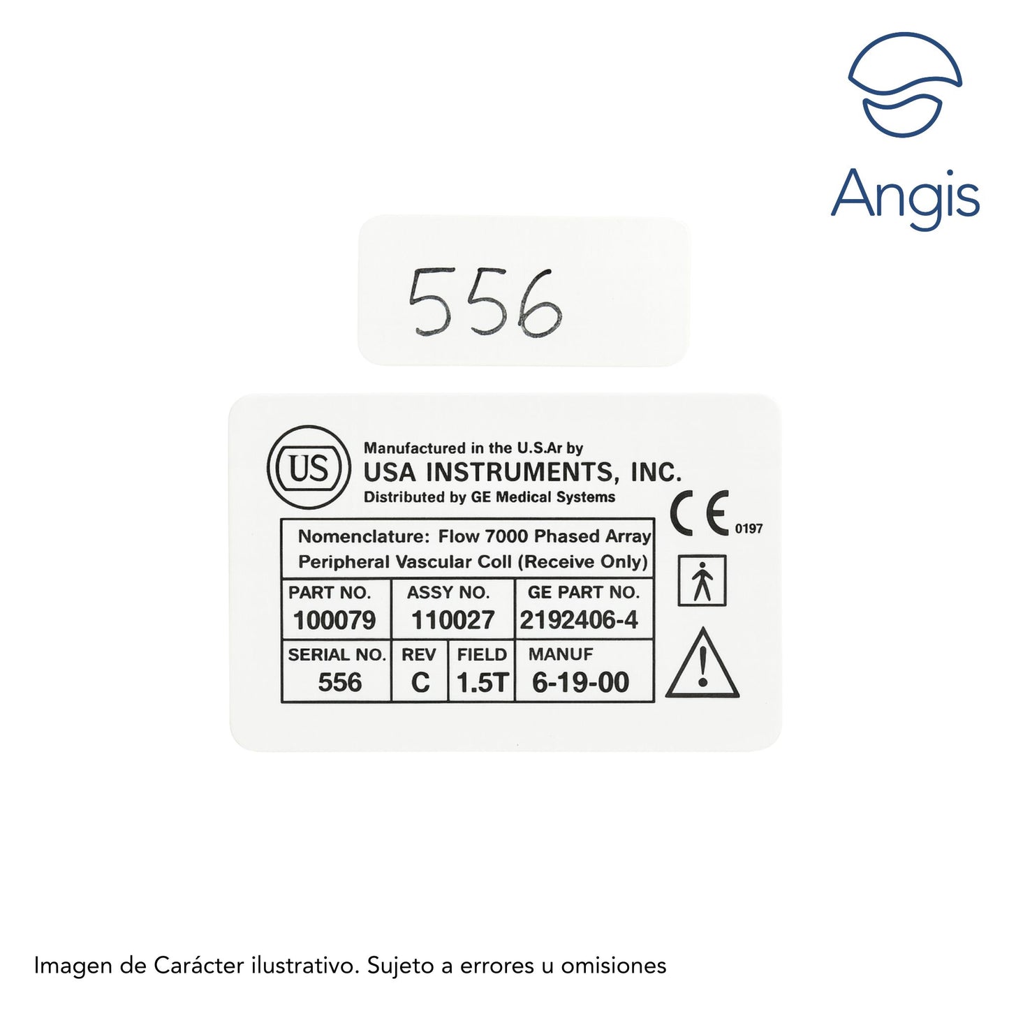 PERIPHERAL VASCULAR COIL (RECEIVE ONLY)  1.5T