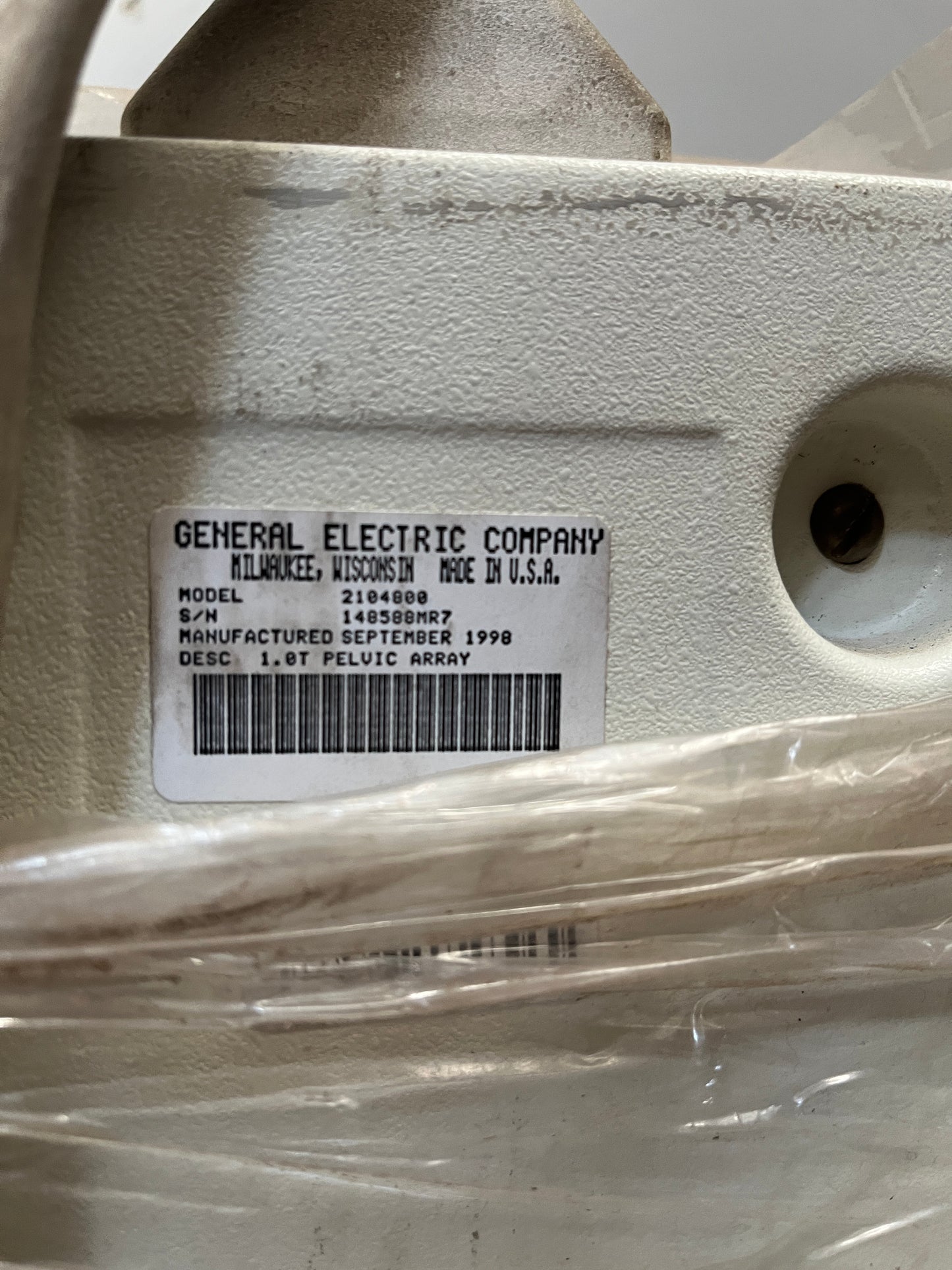 PELVIC ARRAY COIL 1.0T